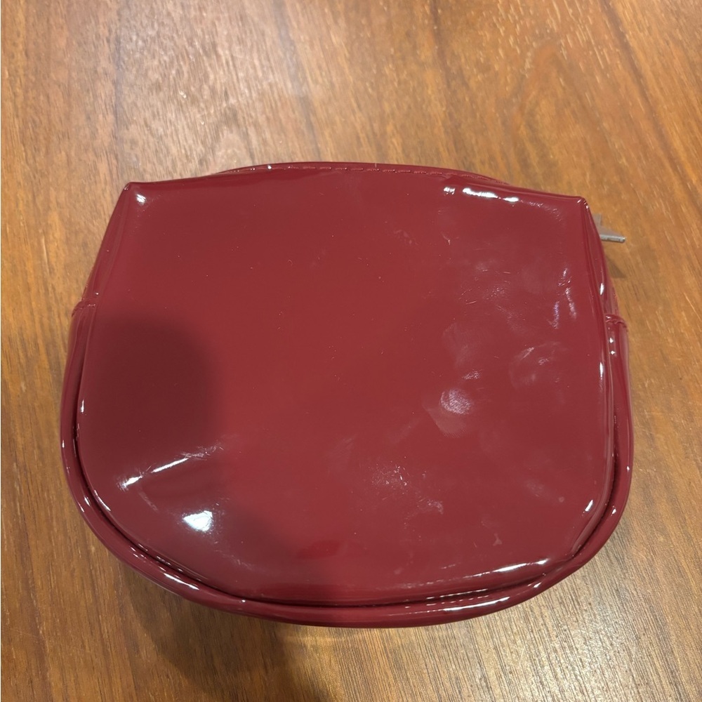 Dior Glossy Burgundy Cosmetic Bag 006 - Picture 4 of 5